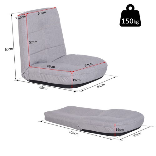 Gaming floor lazy chair - floor, seat